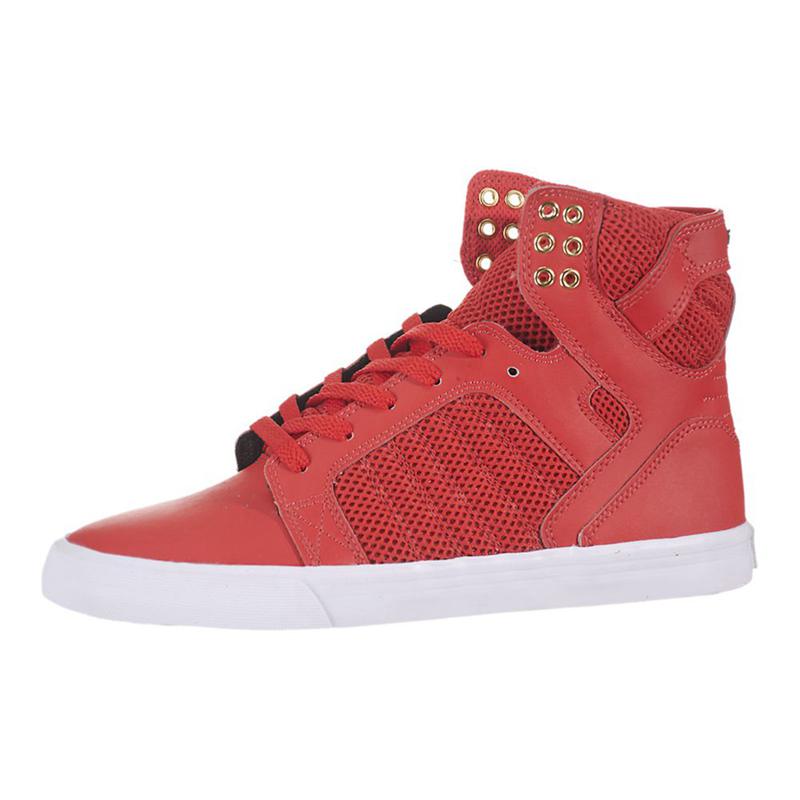 Zapatillas Altas Supra Argentina Mujer - SKYTOP Rojas (GLCHD-7934)